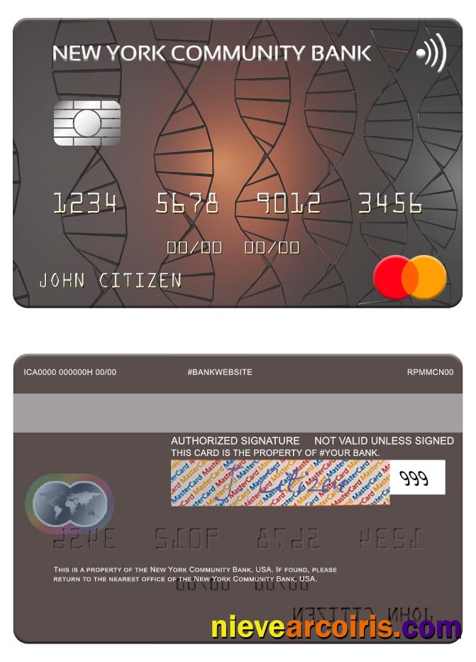 USA New York Community Bank mastercard